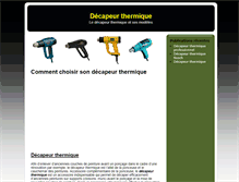 Tablet Screenshot of decapeurthermique.net